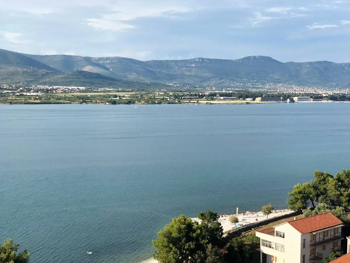 Garden Apartment Near Trogir, With Swimming Pool And Barbecue Area Croatia